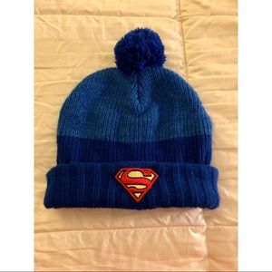 Superman Toboggan with Pom